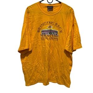 Los Angeles Lakers Kia Forum Showtime Gold & Purple Vintage 2009 T Shirt